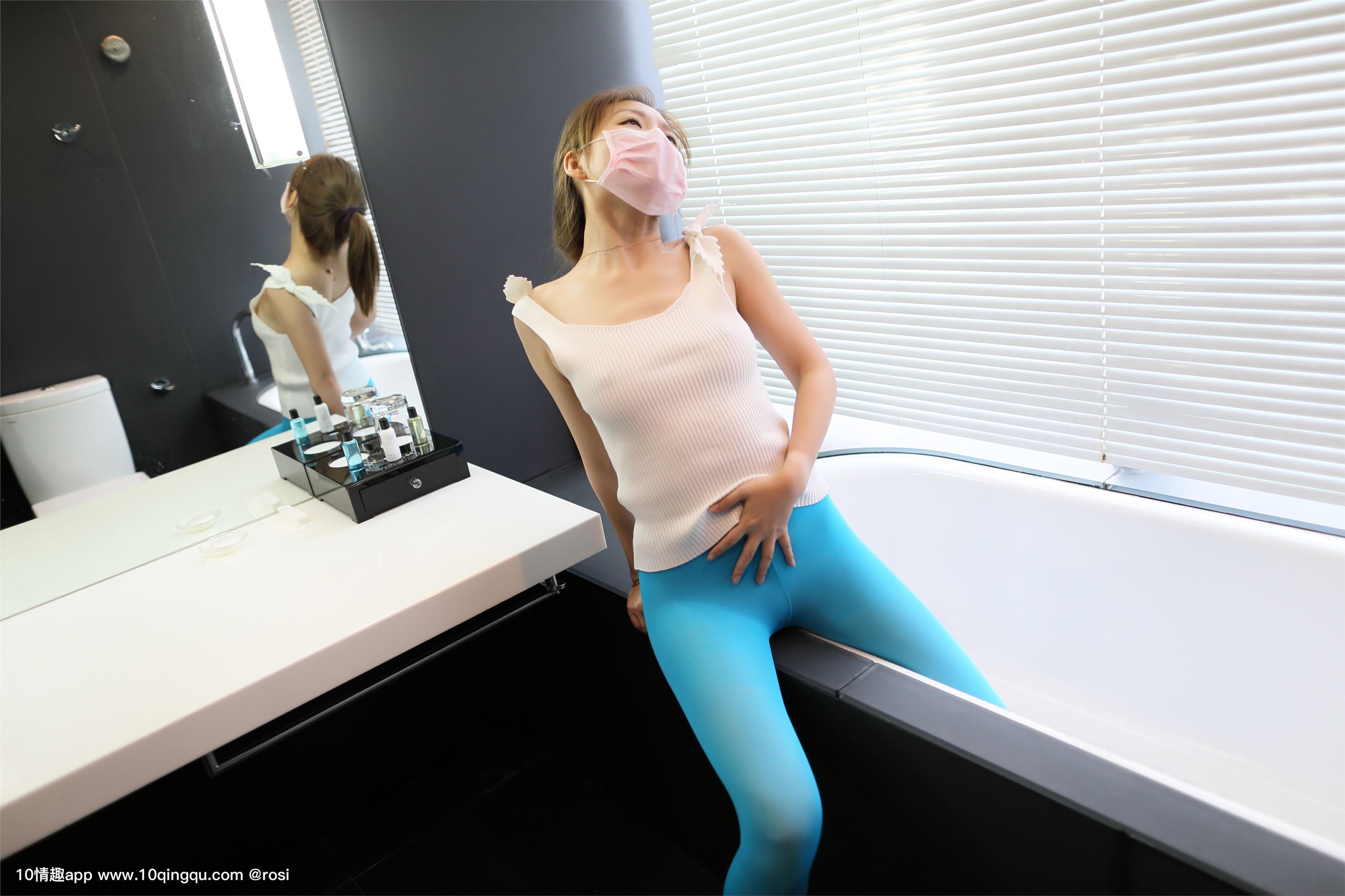 [ROSI写真]口罩系列 2019.02.27 NO.990